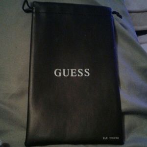 Guess leather pouch